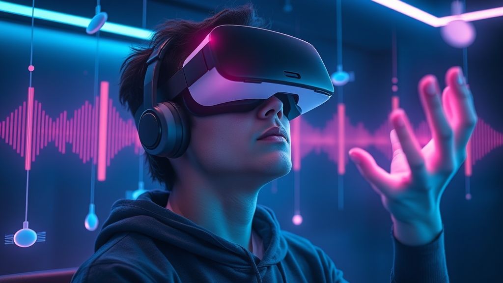 VR and future tech enhancing ASMR experiences. The next wave: ASMR blends with VR and AI for immersive calm. Imaginative take on how ASMR might evolve with cutting-edge tech.