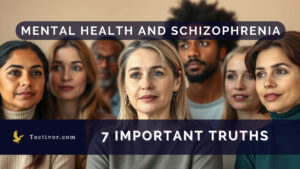 A diverse person looking thoughtful and hopeful, symbolizing awareness of mental health and schizophrenia