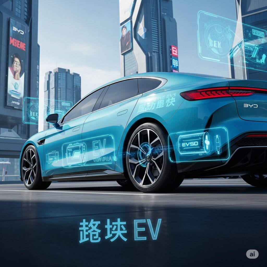 Blade Battery Tech, Fire-resistant, Cooler than conventional lithium-ion, 
Longer lifespan, Rotating Touchscreen (12.8”), ADAS 3.0, 
Heat Pump System, PM2.5 Cabin Air Filter + Panoramic Roof