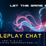 AI Roleplay Chat: 7 Astounding Ways Chai AI & J.AI Are Redefining Conversational AI A futuristic visual representing the dynamic interaction between a human user and an AI chatbot. Digital lines flow between a human silhouette and an abstract digital character, symbolizing the advanced AI roleplay chat capabilities of platforms like Chai AI and J.AI in revolutionizing conversational AI.