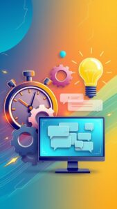 Keyboard Shortcuts Overlay and Productivity Iconography