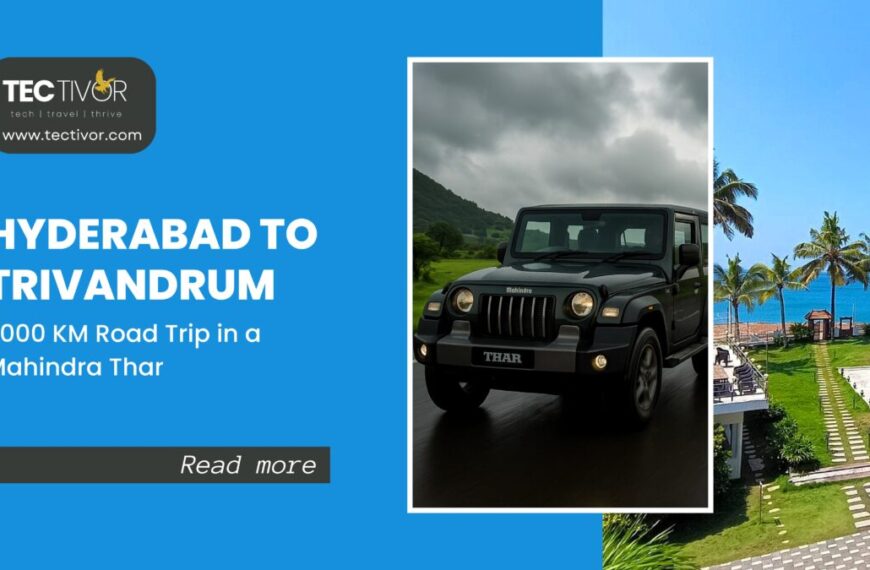 Mahindra Thar road trip